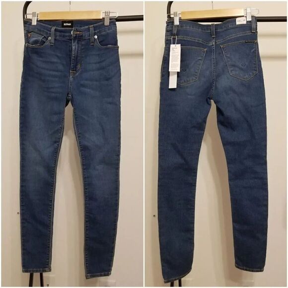 Hudson High Waisted Blair Ankle Super Skinny Jean - Picture 1 of 8